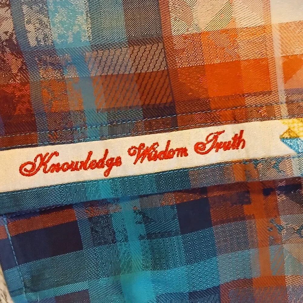 Robert Graham Sint Maarten Men's  Long Sleeve  Button Down SZ L EUC - Picture 4 of 11